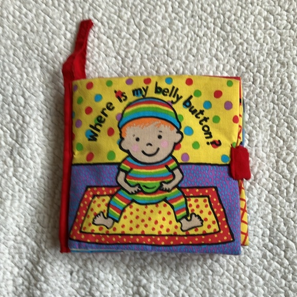 Cloth Baby Books & Teddy Bear Security Blanket - Picture 4 of 14